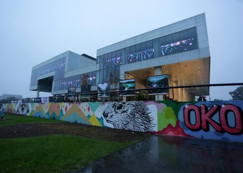 MSU predstavio novi mural umjetnice OKO