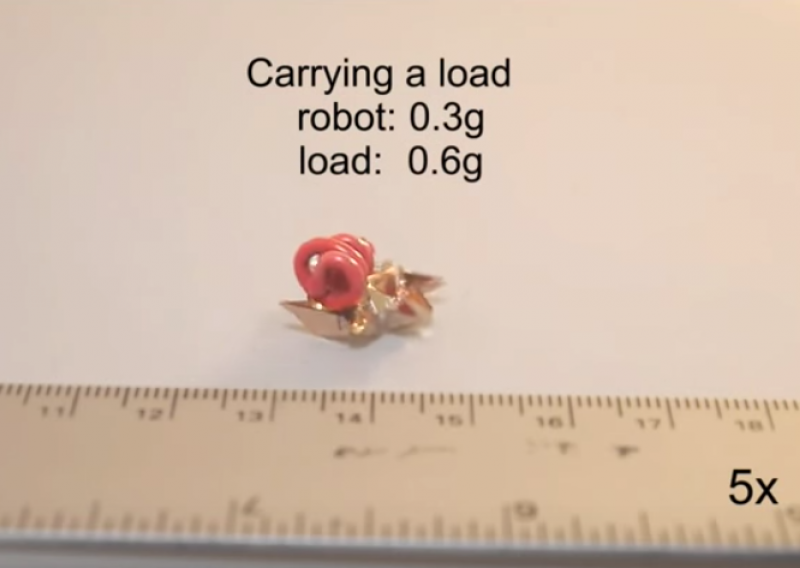 Pogledajte kako radi origami robot!