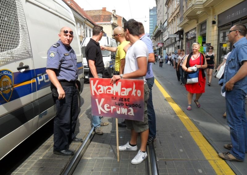 'KaraMarko Keruma' na Zagreb Prideu je - satira