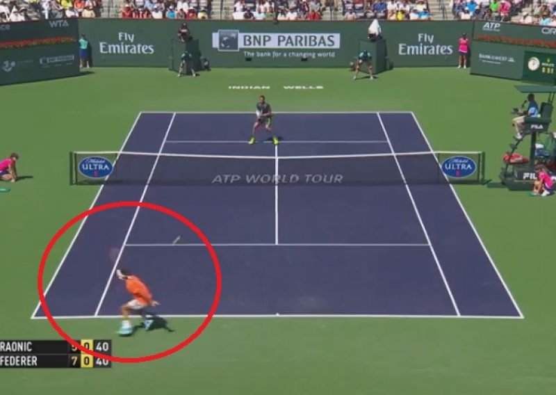 Još malo čarolije velikog Rogera Federera!