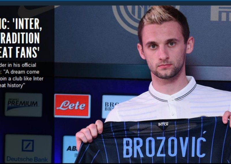 Inter predstavio Brozovića; evo zašto je uzeo ovaj broj!