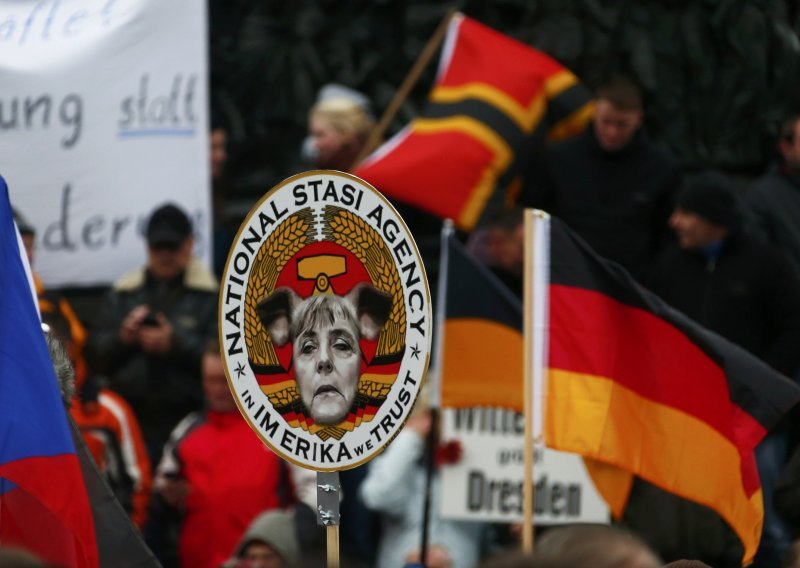 Tisuće protuislamskih prosvjednika okupilo se u Dresdenu