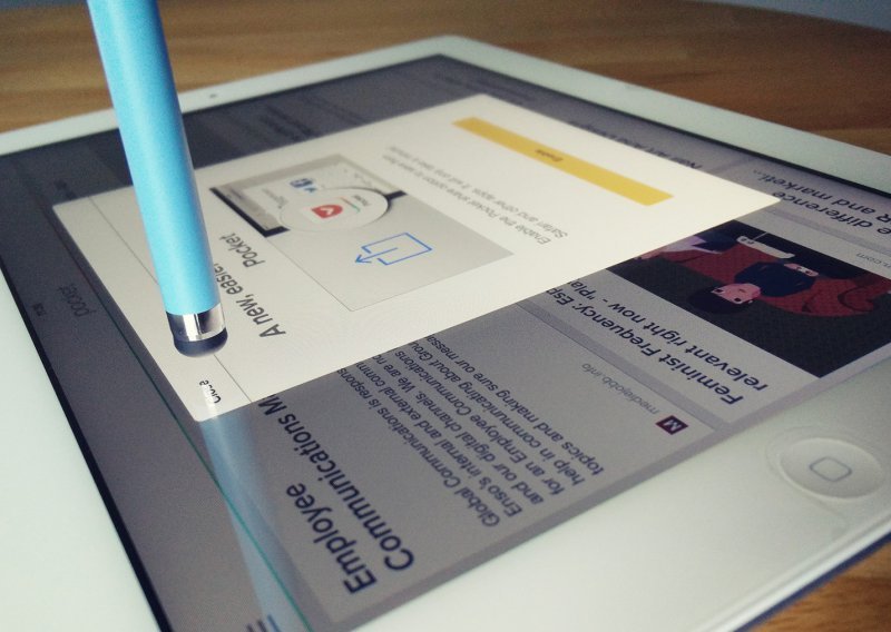 Apple želi olovku za upravljanje 12,9-inčnim iPadom