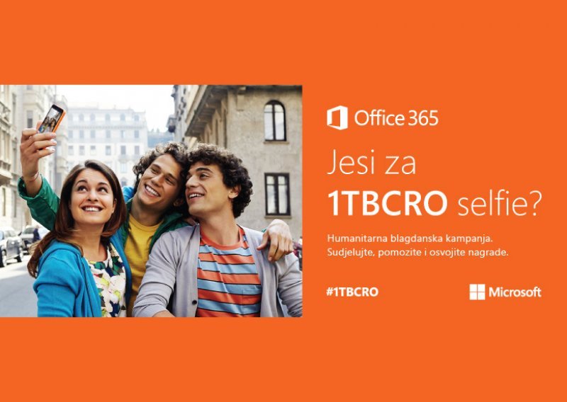 Microsoft pokrenuo kampanju 'Najveći selfie u Hrvatskoj'