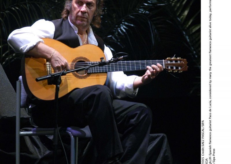 Virtuoz na flamenco gitari Paco de Lucia stiže u Hrvatsku
