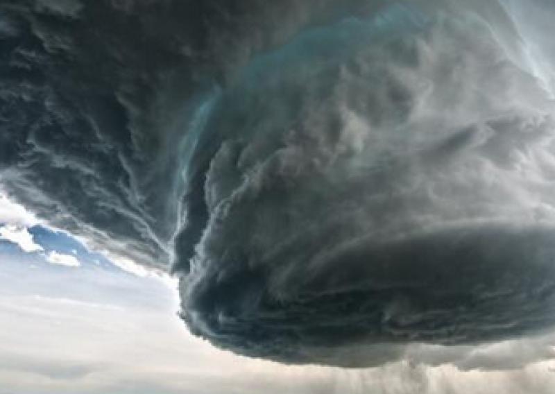 Jeziv oblak nad Wyomingom