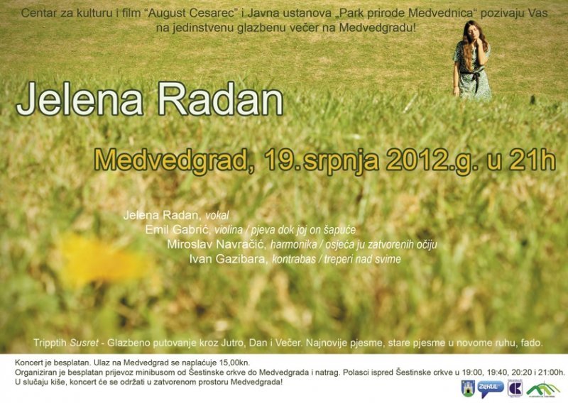 Koncert Jelene Radan na Medvedgradu