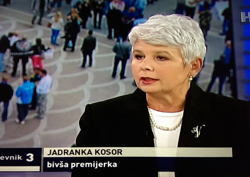 'Ne oduzimajte titulu počasne građanke Jadranki Kosor!'