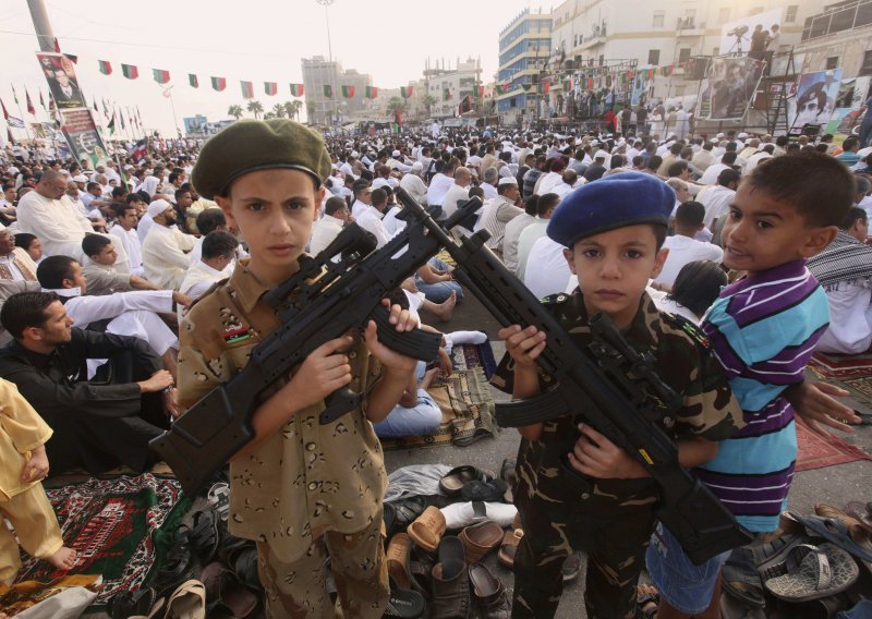 Libijci slave ramazanski Bajram u Tripoliju