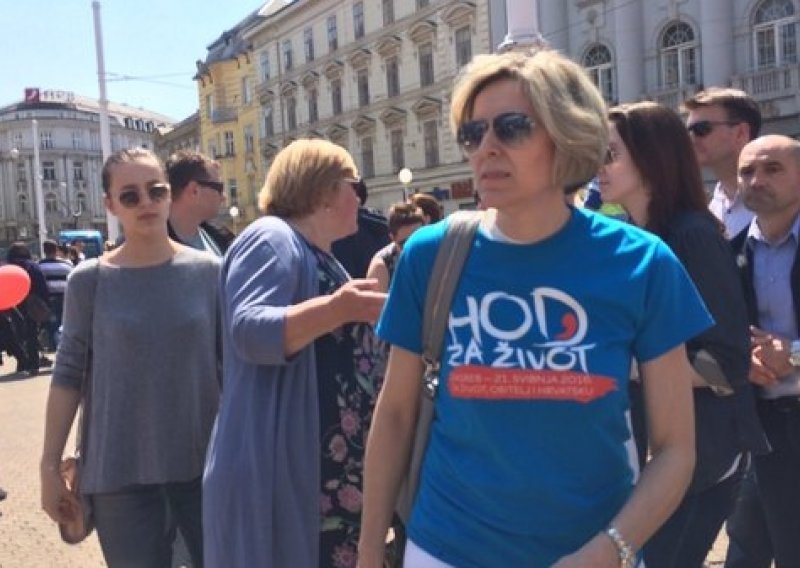 Sanja Orešković: Svatko razuman podržava 'Hod za život'