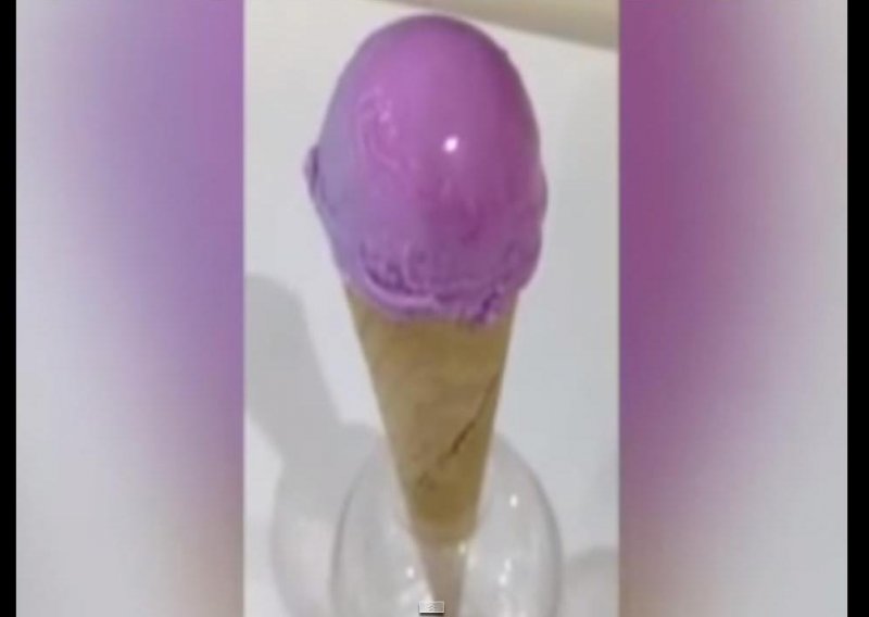 Fizičar napravio sladoled koji mijenja boju dok se topi