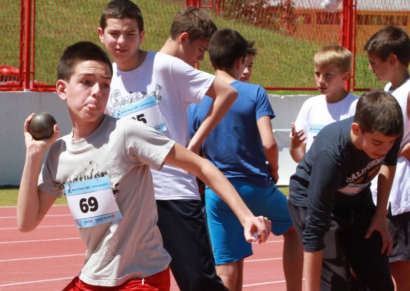 Preko 500 mladih atletičara u Splitu pokazali što znaju