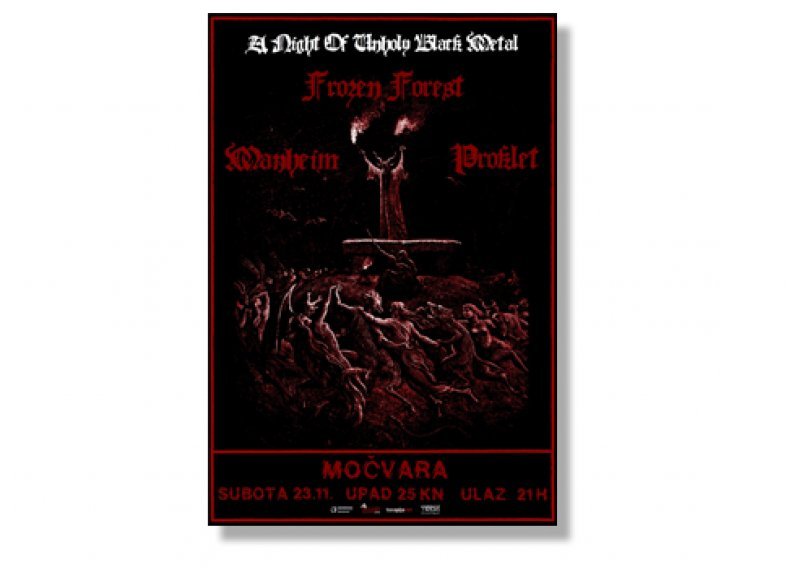 Noć black metala u Močvari