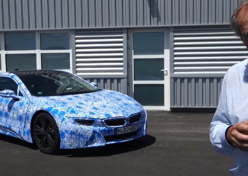 Prvi test prototipnog BMW-a i8 na stazi