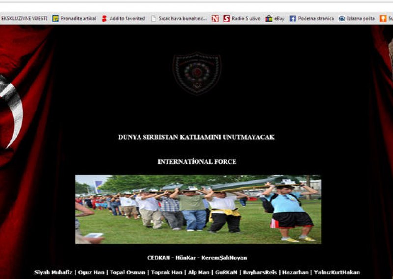 Turci srušili web-stranice po Srbiji!