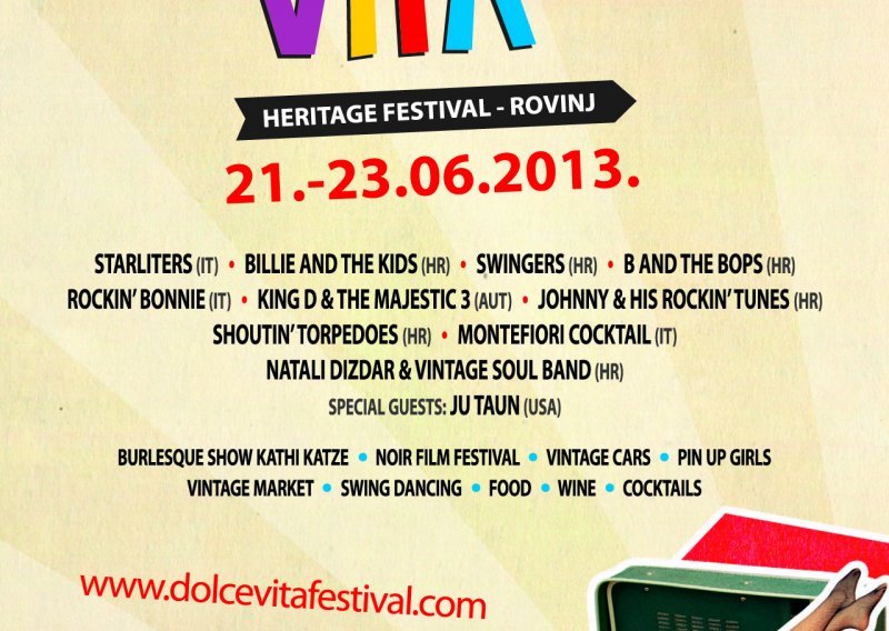 Dolce Vita festival - prvi vintage festival u Hrvatskoj