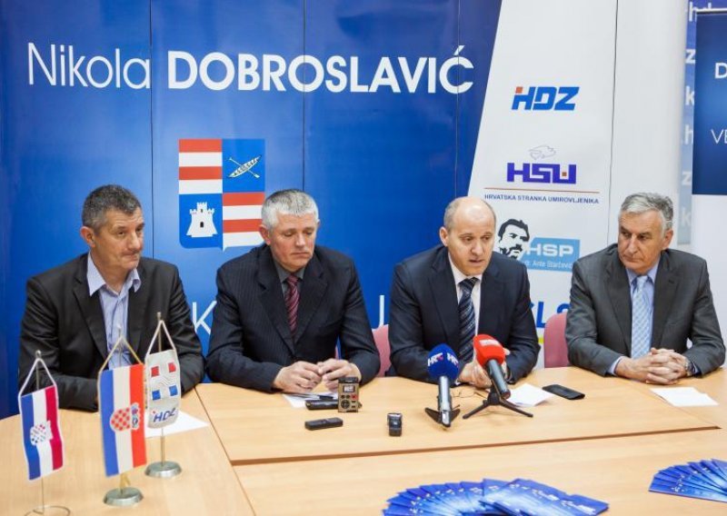 Dobroslavić kandidat HDZ-ove koalicije za župana