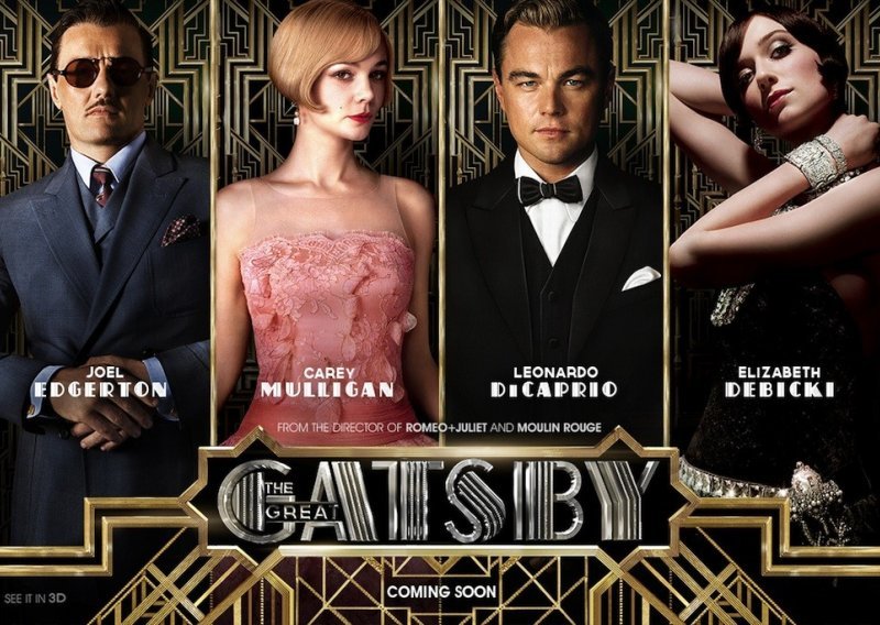 Pogledajte raskoš plakata i glavnog foršpana filma 'Veliki Gatsby'