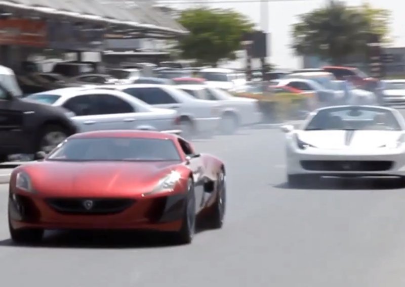 Pogledajte kako je hrvatski superautomobil 'oprao' Ferrari