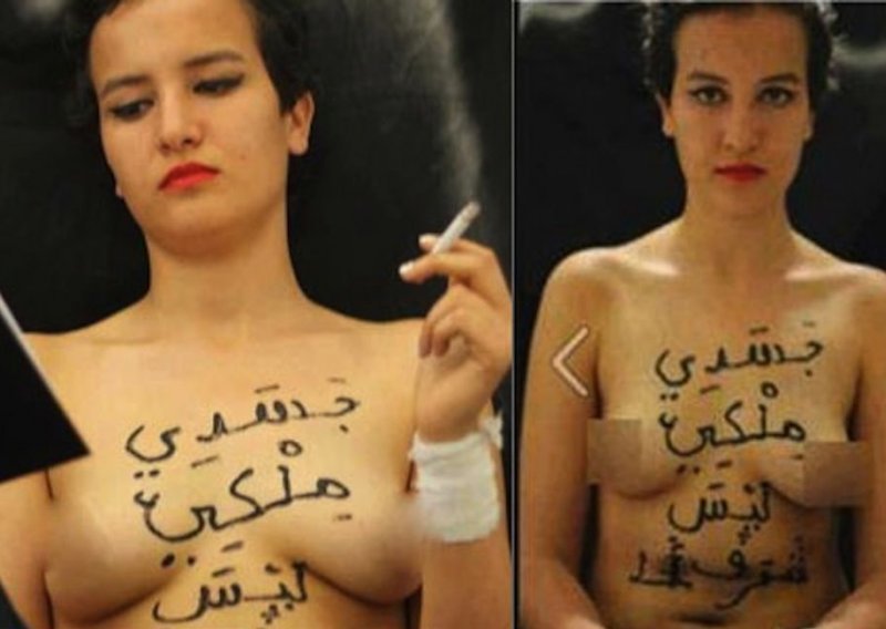 Topless kampanjom žene štite Aminu Tyler