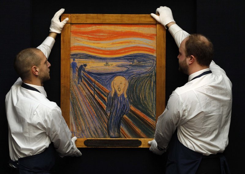 Rekordna cijena za slavni 'Krik' Edvarda Muncha