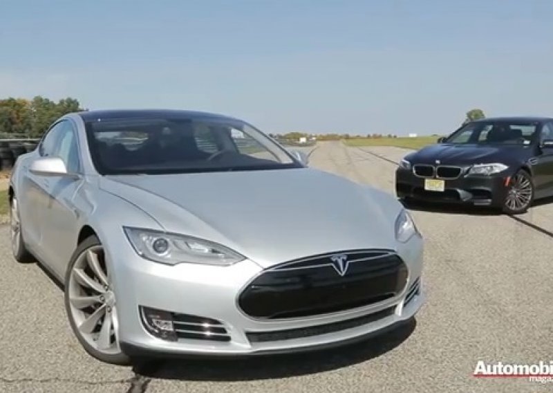 Je li električni Tesla Model S brži od BMW-a M5?