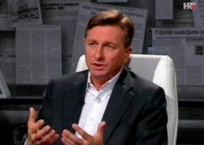 Pahor says he, Kosor most deserving for border arbitration deal