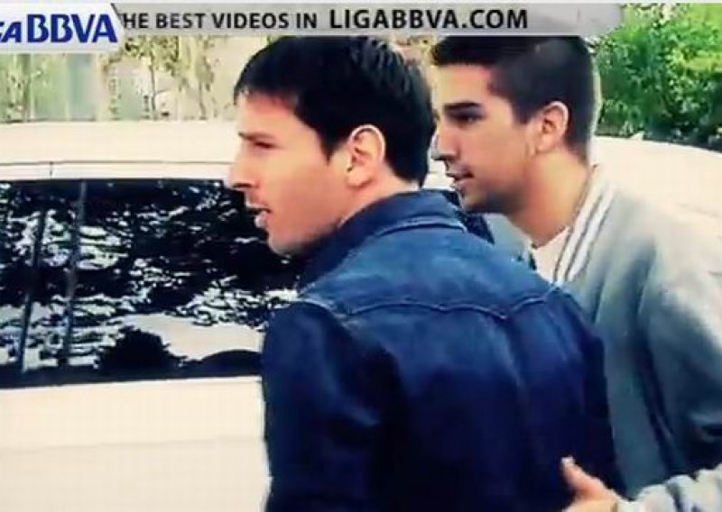 Messi uhvaćen u 'provali' u suigračev auto