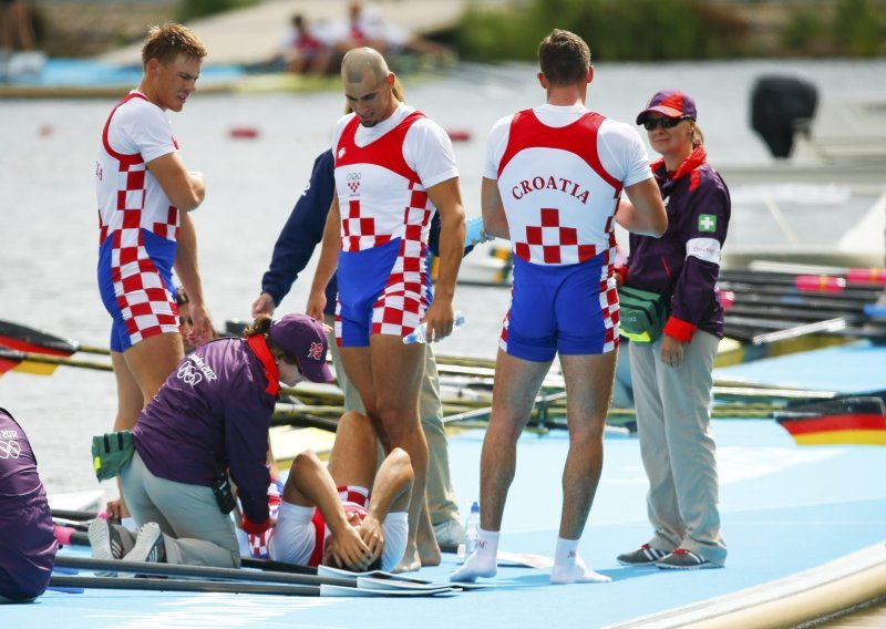 Croatia wins silver in men's rowing quadruple sculls