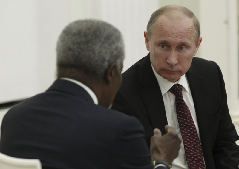 Razgovor Annana i Putina o Siriji bez konkretnih rezultata