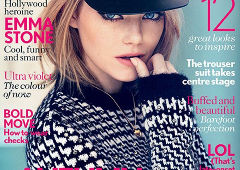 Evo kako Emma Stone zavodi na naslovnici Voguea