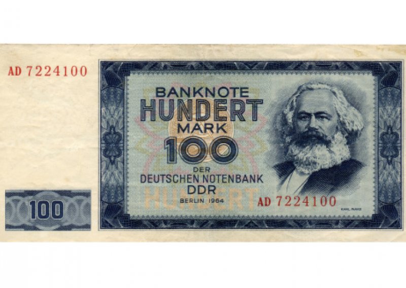 Marxov lik na bankovnim karticama