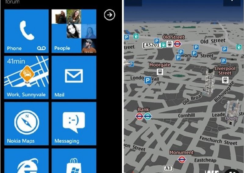 Nokia Drive dobiva informacije o prometu