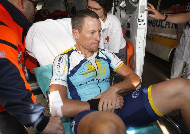 Zbog pada u Španjolskoj, Armstrongu upitan i Giro