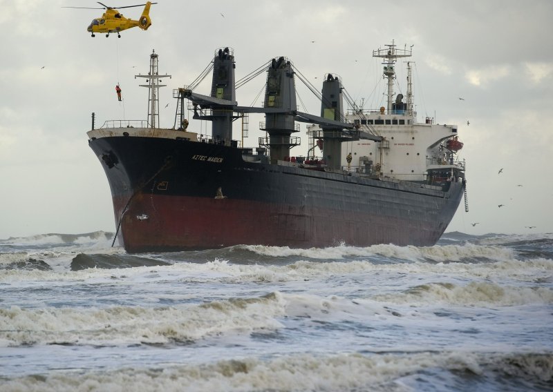 Filipinski brod se nasukao blizu nizozemske obale