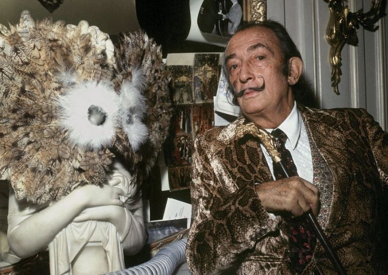 Najbolje brkove u povijesti imao je Salvador Dalí