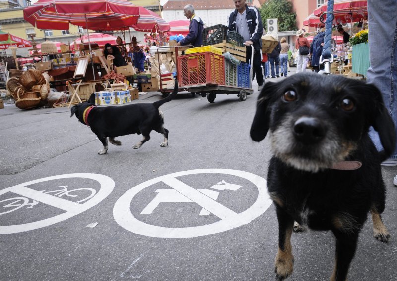 Biciklisti i psi ne smiju više na Dolac