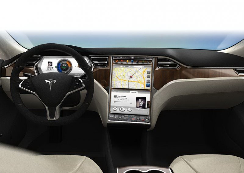 Teslin Model S imat će 17-inčni displej