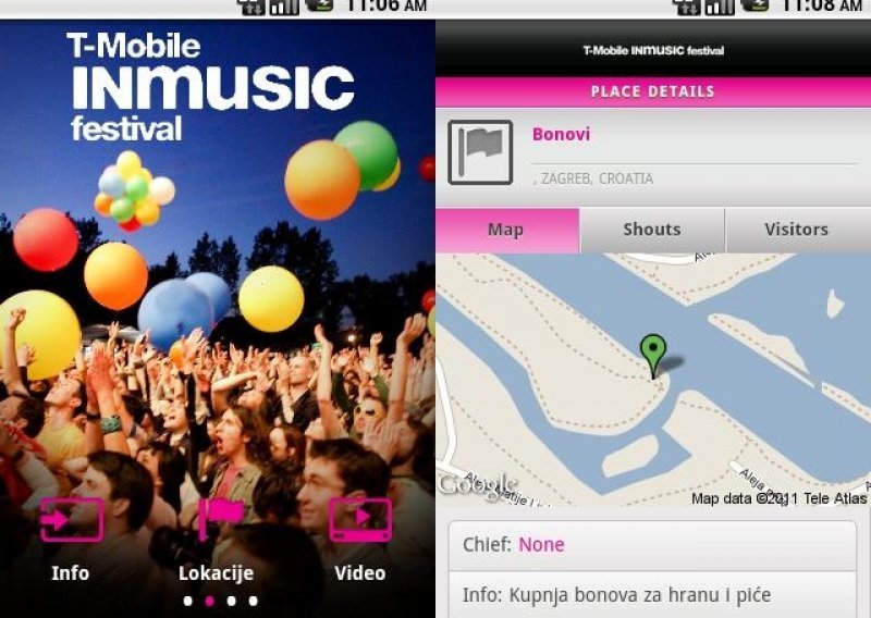 Sve o T-Mobile INmusic festivalu besplatno pratite na mobitelu