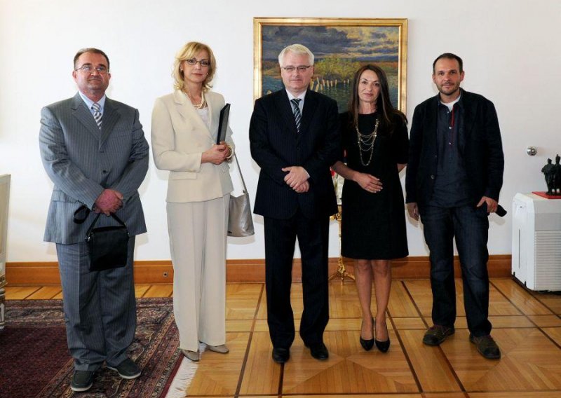 Predsjednik Josipović primio izaslanstvo Hrvatskog dermatovenerološkog društva