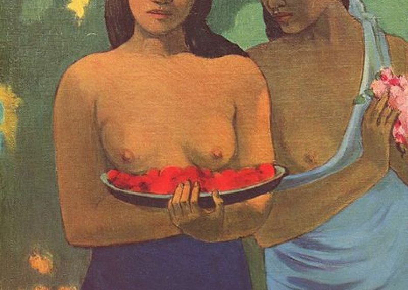 Napala Gauguinove 'Tahićanke' zbog nemorala