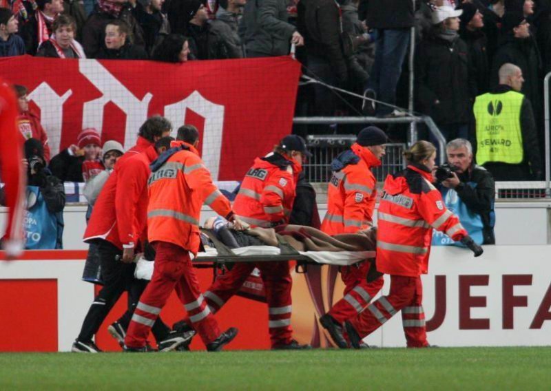 Teška ozljeda Stuttgartova golmana Zieglera