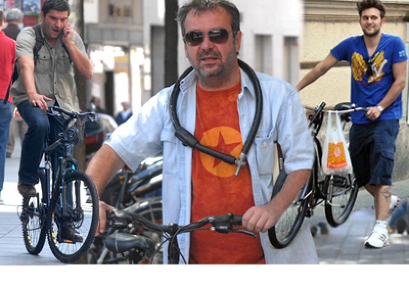 Hrvatske zvijezde više vole bicikl od bijesnog auta