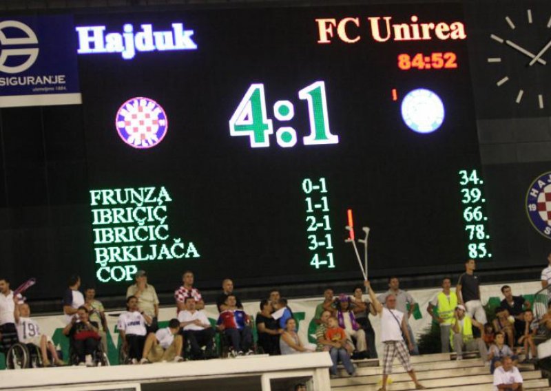 HTV ostao bez slike s utakmice Unirea - Hajduk