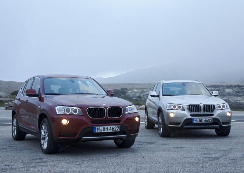 BMW skinuo plahtu i kamuflažu s novog X3