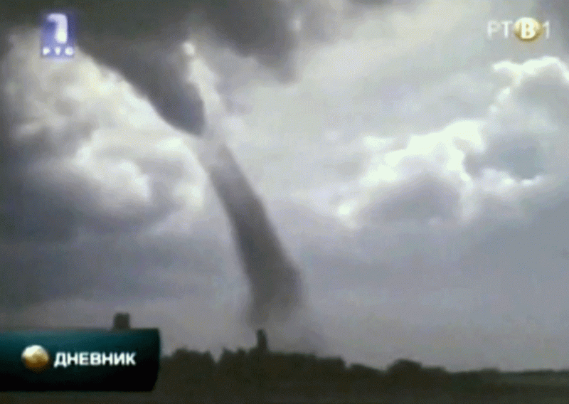 Tornado 'razvalio' selo u Srbiji