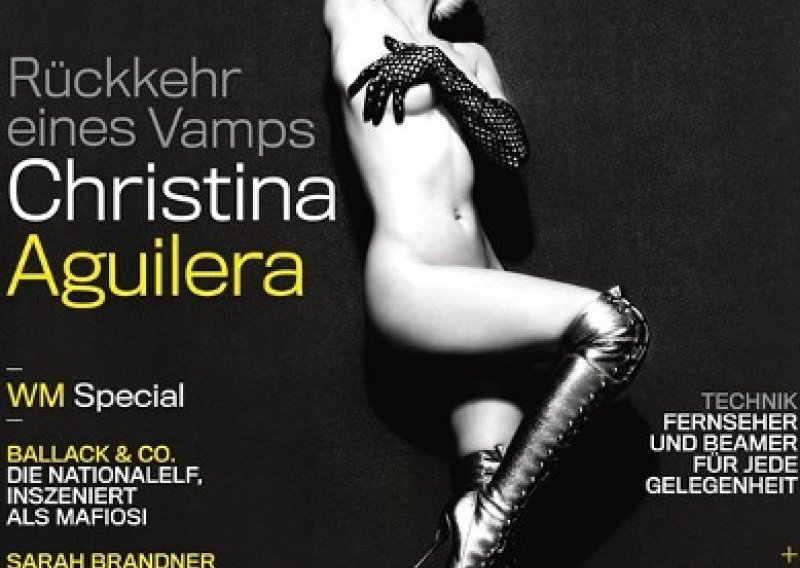 Christina Aguilera potpuno gola na naslovnici GQ-a