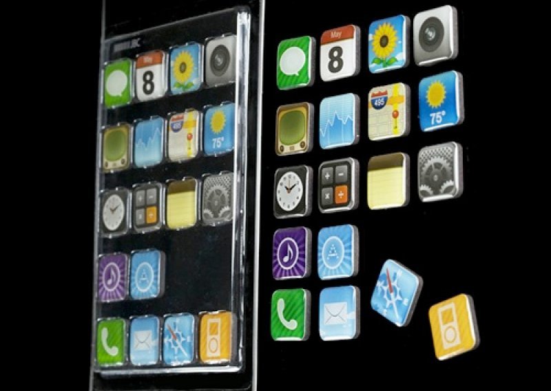 Aplikacije za iPhone kao magneti za hladnjak