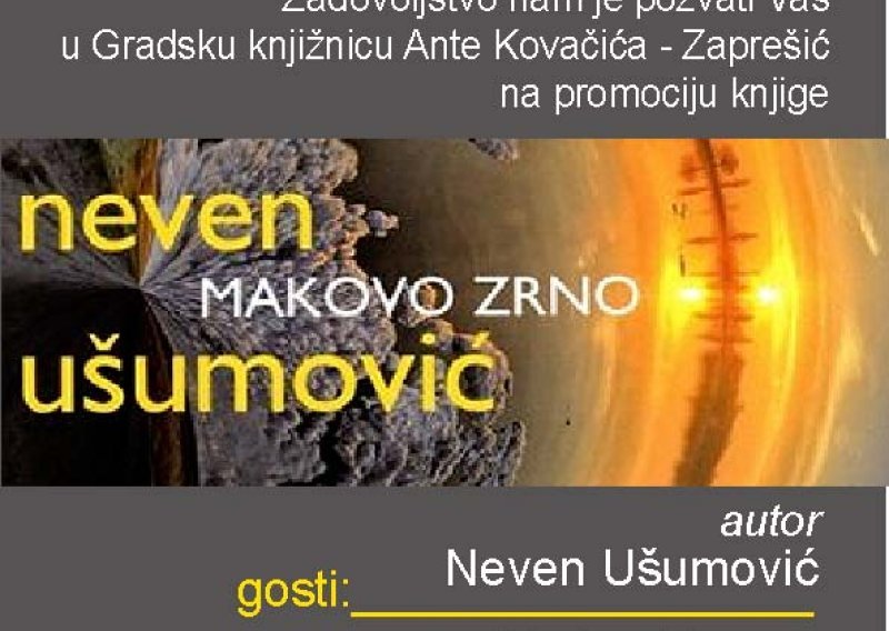 Multimedijalna promocija Ušumovićeve zbirke