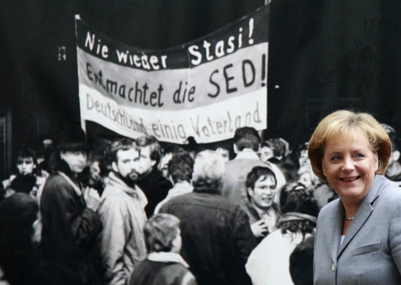 Merkel pad Zida dočekala u sauni